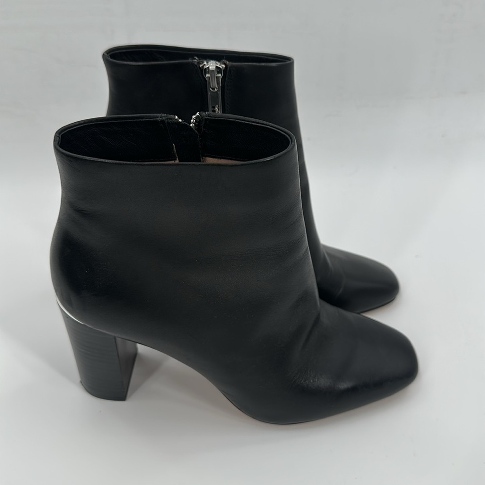 Pour La Victoire Booties Leather Black 7‎